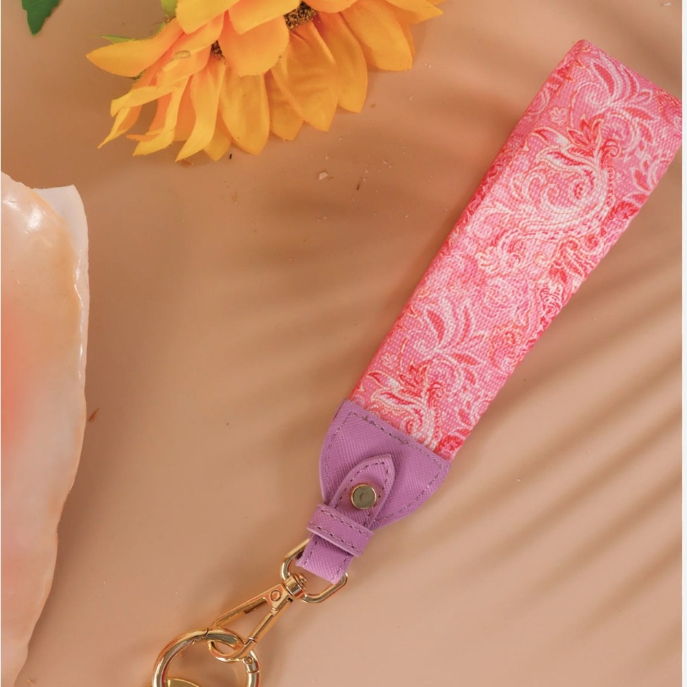 NWT Simply Southern Paisley Print Key Chain